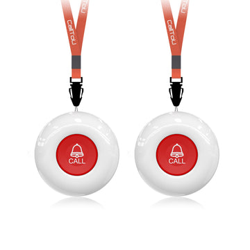 Daytech Wireless Call Buttons - IP55 Waterproof, 500+ Feet Range